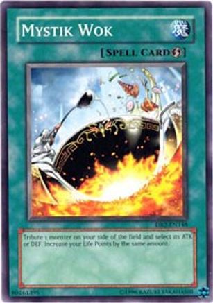Mystik Wok (DR2-EN148) - Dark Revelation Volume 2 Unlimited - Premium Yugioh Single from Konami - Just $3.50! Shop now at Game Crave Tournament Store