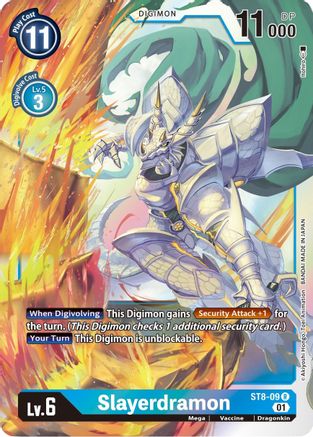 Slayerdramon (ST8-09) - Starter Deck 08: Ulforce Veedramon Foil - Premium Digimon Single from Bandai - Just $0.08! Shop now at Game Crave Tournament Store