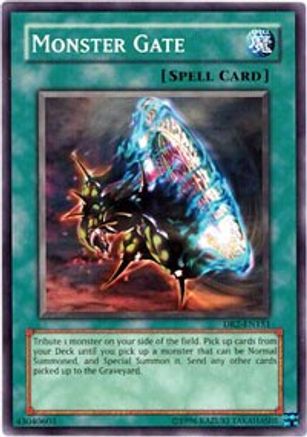 Monster Gate (DR2-EN151) - Dark Revelation Volume 2 Unlimited - Premium Yugioh Single from Konami - Just $0.57! Shop now at Game Crave Tournament Store