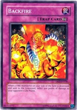 Backfire (DR2-EN158) - Dark Revelation Volume 2 Unlimited - Premium Yugioh Single from Konami - Just $0.26! Shop now at Game Crave Tournament Store