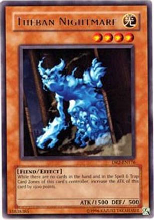 Theban Nightmare (DR2-EN176) - Dark Revelation Volume 2 Unlimited - Premium Yugioh Single from Konami - Just $0.25! Shop now at Game Crave Tournament Store