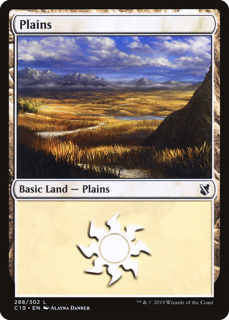 Plains (C19-288) - Commander 2019 - Premium MTG Single from Wizards of the Coast - Just $0.08! Shop now at Game Crave Tournament Store