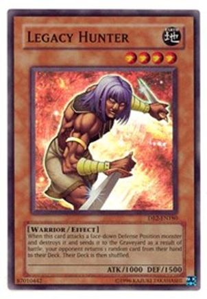Legacy Hunter (DR2-EN180) - Dark Revelation Volume 2 Unlimited - Premium Yugioh Single from Konami - Just $1.31! Shop now at Game Crave Tournament Store
