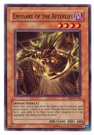 Emissary of the Afterlife (DR2-EN189) - Dark Revelation Volume 2 Unlimited - Premium Yugioh Single from Konami - Just $1.71! Shop now at Game Crave Tournament Store