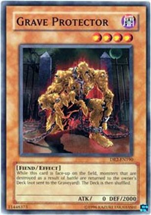 Grave Protector (DR2-EN190) - Dark Revelation Volume 2 Unlimited - Premium Yugioh Single from Konami - Just $0.08! Shop now at Game Crave Tournament Store