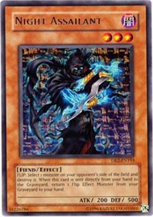 Night Assailant (DR2-EN193) - Dark Revelation Volume 2 Unlimited - Premium Yugioh Single from Konami - Just $12.79! Shop now at Game Crave Tournament Store