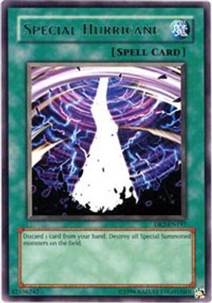 Special Hurricane (DR2-EN197) - Dark Revelation Volume 2 Unlimited - Premium Yugioh Single from Konami - Just $2.38! Shop now at Game Crave Tournament Store