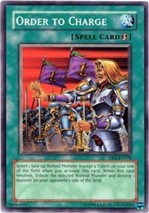 Order to Charge (DR2-EN198) - Dark Revelation Volume 2 Unlimited - Premium Yugioh Single from Konami - Just $0.25! Shop now at Game Crave Tournament Store