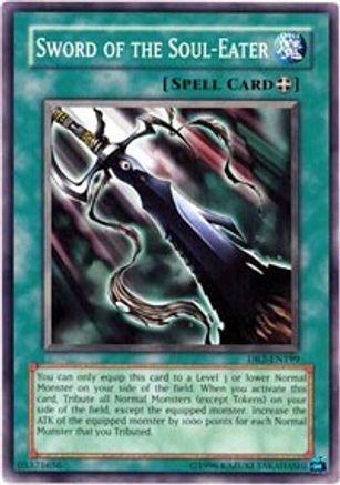 Sword of the Soul-Eater (DR2-EN199) - Dark Revelation Volume 2 Unlimited - Premium Yugioh Single from Konami - Just $0.25! Shop now at Game Crave Tournament Store
