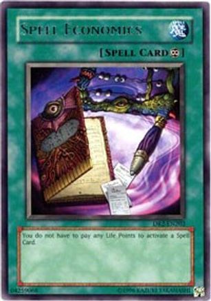 Spell Economics (DR2-EN202) - Dark Revelation Volume 2 Unlimited - Premium Yugioh Single from Konami - Just $1.34! Shop now at Game Crave Tournament Store