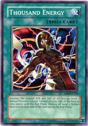 Thousand Energy (DR2-EN210) - Dark Revelation Volume 2 Unlimited - Premium Yugioh Single from Konami - Just $0.29! Shop now at Game Crave Tournament Store