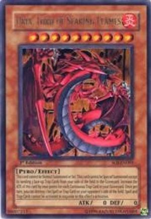Uria, Lord of Searing Flames (SOI-EN001) - Shadow of Infinity 1st Edition - Premium Yugioh Single from Konami - Just $14.99! Shop now at Game Crave Tournament Store