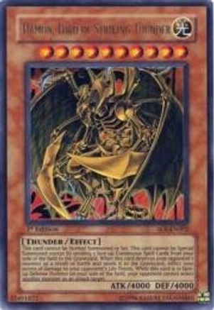 Hamon, Lord of Striking Thunder (SOI-EN002) - Shadow of Infinity Unlimited - Premium Yugioh Single from Konami - Just $5.09! Shop now at Game Crave Tournament Store