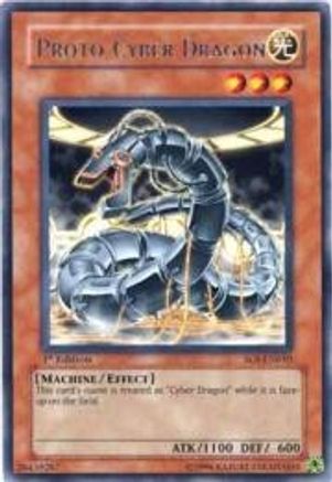 Proto-Cyber Dragon (SOI-EN010) - Shadow of Infinity 1st Edition - Premium Yugioh Single from Konami - Just $0.49! Shop now at Game Crave Tournament Store