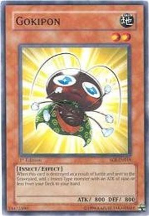 Gokipon (SOI-EN019) - Shadow of Infinity 1st Edition - Premium Yugioh Single from Konami - Just $0.26! Shop now at Game Crave Tournament Store