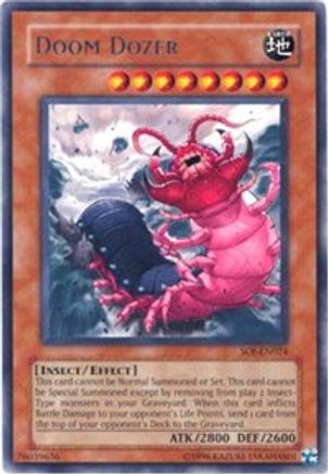 Doom Dozer (SOI-EN024) - Shadow of Infinity 1st Edition - Premium Yugioh Single from Konami - Just $0.42! Shop now at Game Crave Tournament Store