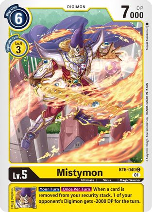 Mistymon (BT6-040) - Double Diamond - Premium Digimon Single from Bandai - Just $0.08! Shop now at Game Crave Tournament Store