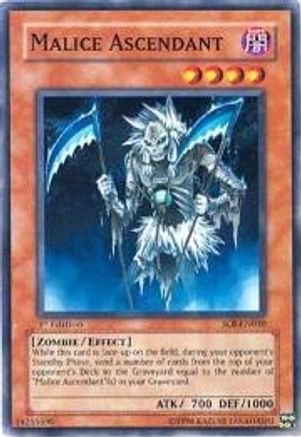 Malice Ascendant (SOI-EN030) - Shadow of Infinity 1st Edition - Premium Yugioh Single from Konami - Just $0.25! Shop now at Game Crave Tournament Store