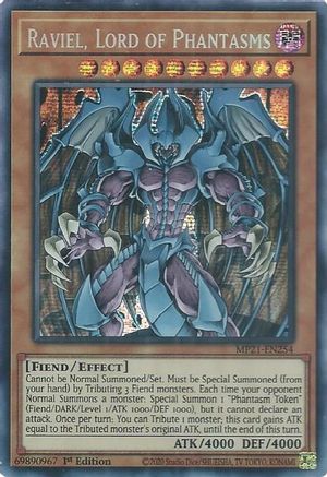 Raviel, Lord of Phantasms (MP21-EN254) - 2021 Tin of Ancient Battles 1st Edition - Premium Yugioh Single from Konami - Just $0.11! Shop now at Game Crave Tournament Store
