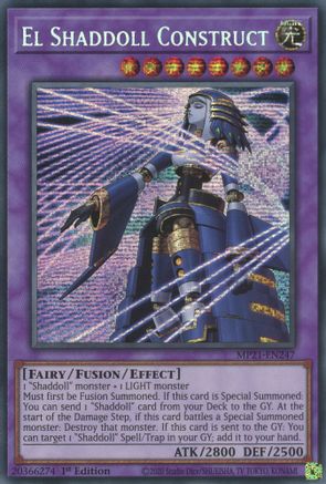 El Shaddoll Construct (MP21-EN247) - 2021 Tin of Ancient Battles 1st Edition - Premium Yugioh Single from Konami - Just $0.26! Shop now at Game Crave Tournament Store