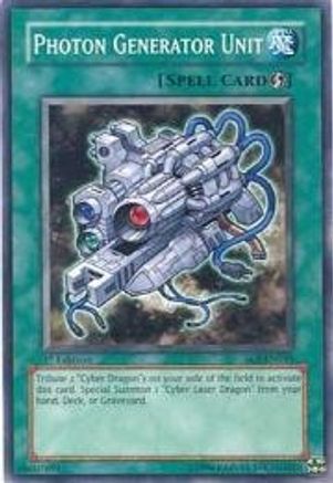 Photon Generator Unit (SOI-EN045) - Shadow of Infinity Unlimited - Premium Yugioh Single from Konami - Just $0.25! Shop now at Game Crave Tournament Store