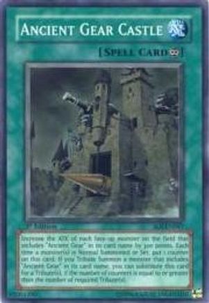 Ancient Gear Castle (SOI-EN047) - Shadow of Infinity 1st Edition - Premium Yugioh Single from Konami - Just $0.41! Shop now at Game Crave Tournament Store