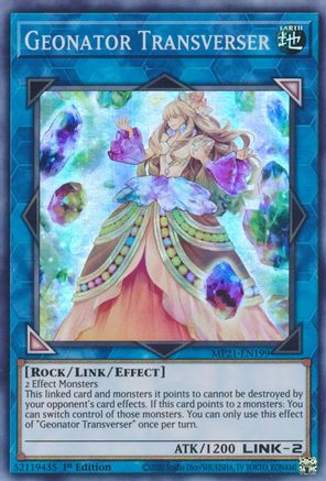 Geonator Transverser (MP21-EN199) - 2021 Tin of Ancient Battles 1st Edition - Premium Yugioh Single from Konami - Just $0.25! Shop now at Game Crave Tournament Store