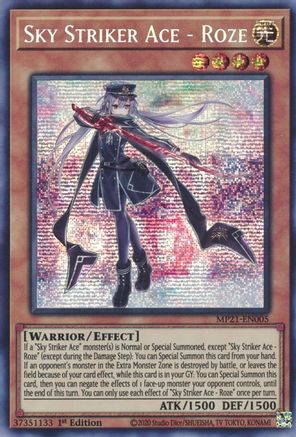 Sky Striker Ace - Roze (MP21-EN005) - 2021 Tin of Ancient Battles 1st Edition - Premium Yugioh Single from Konami - Just $0.51! Shop now at Game Crave Tournament Store