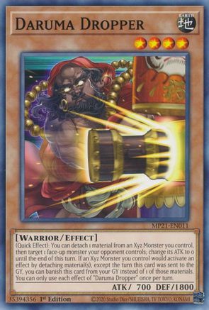 Daruma Dropper (MP21-EN011) - 2021 Tin of Ancient Battles 1st Edition - Premium Yugioh Single from Konami - Just $0.08! Shop now at Game Crave Tournament Store