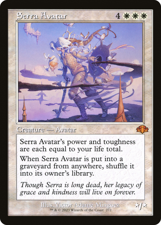 Serra Avatar (DMR-272) - Dominaria Remastered - Premium MTG Single from Wizards of the Coast - Just $0.08! Shop now at Game Crave Tournament Store