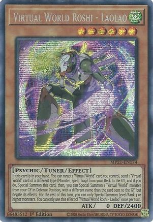 Virtual World Roshi - Laolao (MP21-EN174) - 2021 Tin of Ancient Battles 1st Edition - Premium Yugioh Single from Konami - Just $0.25! Shop now at Game Crave Tournament Store