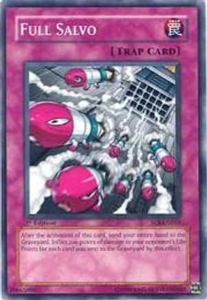 Full Salvo (SOI-EN056) - Shadow of Infinity 1st Edition - Premium Yugioh Single from Konami - Just $0.25! Shop now at Game Crave Tournament Store