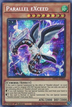 Parallel eXceed (MP21-EN043) - 2021 Tin of Ancient Battles 1st Edition - Premium Yugioh Single from Konami - Just $0.82! Shop now at Game Crave Tournament Store