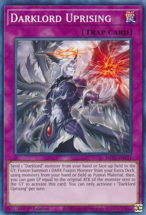 Darklord Uprising (MP21-EN151) - 2021 Tin of Ancient Battles 1st Edition - Premium Yugioh Single from Konami - Just $0.25! Shop now at Game Crave Tournament Store