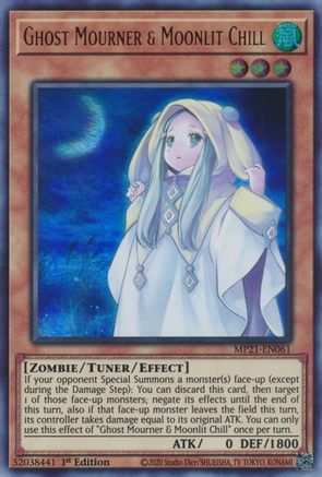 Ghost Mourner & Moonlit Chill (MP21-EN061) - 2021 Tin of Ancient Battles 1st Edition - Premium Yugioh Single from Konami - Just $0.61! Shop now at Game Crave Tournament Store