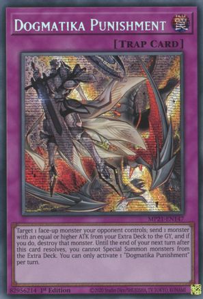 Dogmatika Punishment (MP21-EN147) - 2021 Tin of Ancient Battles 1st Edition - Premium Yugioh Single from Konami - Just $0.51! Shop now at Game Crave Tournament Store