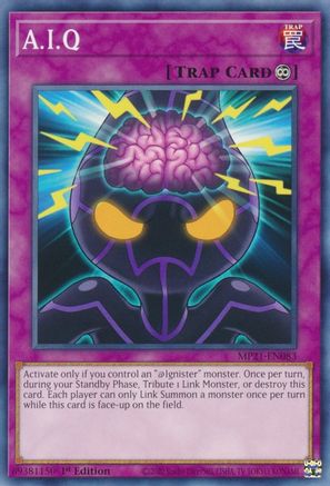 A.I.Q (MP21-EN083) - 2021 Tin of Ancient Battles 1st Edition - Premium Yugioh Single from Konami - Just $0.25! Shop now at Game Crave Tournament Store