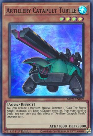 Artillery Catapult Turtle (MP21-EN099) - 2021 Tin of Ancient Battles 1st Edition - Premium Yugioh Single from Konami - Just $0.25! Shop now at Game Crave Tournament Store