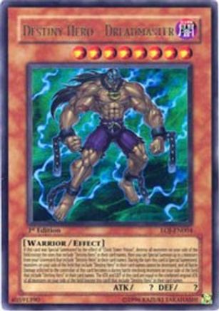 Destiny Hero - Dreadmaster (EOJ-EN004) - Enemy of Justice 1st Edition - Premium Yugioh Single from Konami - Just $6.13! Shop now at Game Crave Tournament Store