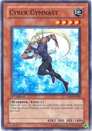 Cyber Gymnast (EOJ-EN006) - Enemy of Justice Unlimited - Premium Yugioh Single from Konami - Just $0.13! Shop now at Game Crave Tournament Store