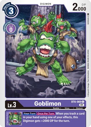 Goblimon (BT6-069) - Double Diamond - Premium Digimon Single from Bandai - Just $0.25! Shop now at Game Crave Tournament Store