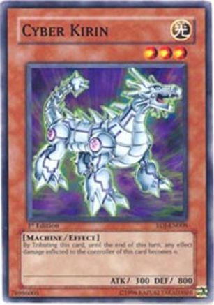 Cyber Kirin (EOJ-EN008) - Enemy of Justice Unlimited - Premium Yugioh Single from Konami - Just $0.26! Shop now at Game Crave Tournament Store