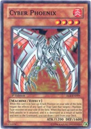 Cyber Phoenix (EOJ-EN009) - Enemy of Justice 1st Edition - Premium Yugioh Single from Konami - Just $0.49! Shop now at Game Crave Tournament Store
