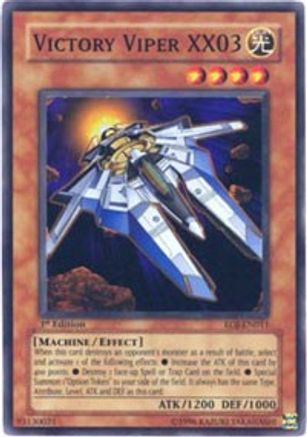 Victory Viper XX03 (EOJ-EN011) - Enemy of Justice Unlimited - Premium Yugioh Single from Konami - Just $0.30! Shop now at Game Crave Tournament Store