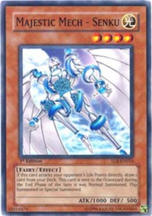 Majestic Mech - Senku (EOJ-EN014) - Enemy of Justice 1st Edition - Premium Yugioh Single from Konami - Just $0.26! Shop now at Game Crave Tournament Store