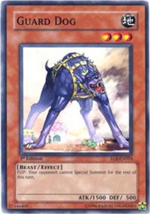 Guard Dog (EOJ-EN024) - Enemy of Justice Unlimited - Premium Yugioh Single from Konami - Just $0.30! Shop now at Game Crave Tournament Store
