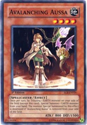 Avalanching Aussa (EOJ-EN026) - Enemy of Justice Unlimited - Premium Yugioh Single from Konami - Just $0.26! Shop now at Game Crave Tournament Store