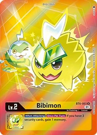 Bibimon (Box Topper) (BT6-003) - Double Diamond Foil - Premium Digimon Single from Bandai - Just $0.38! Shop now at Game Crave Tournament Store