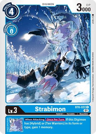 Strabimon (BT6-022) - Double Diamond - Premium Digimon Single from Bandai - Just $0.25! Shop now at Game Crave Tournament Store