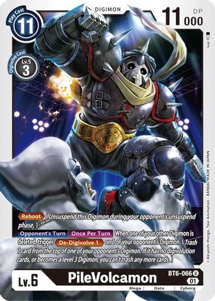 PileVolcamon (BT6-066) - Double Diamond - Premium Digimon Single from Bandai - Just $0.08! Shop now at Game Crave Tournament Store